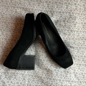 Intentionally Blank block heels